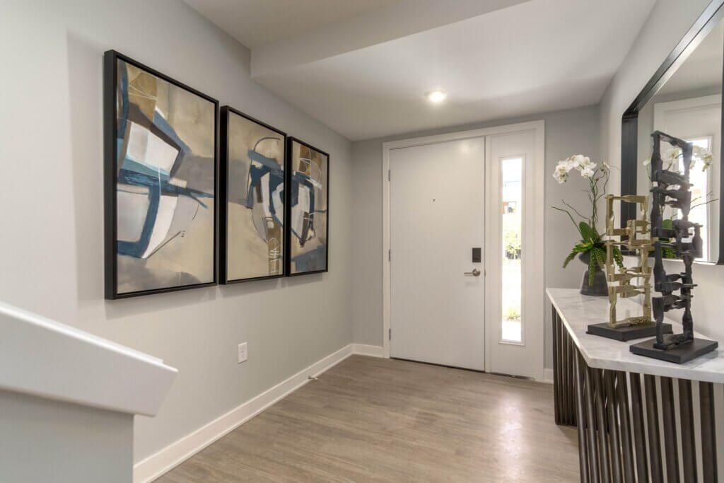 Interior image of Woodview Commons Townhomes, a luxury multifamily development located in Ann Arbor Michigan. 