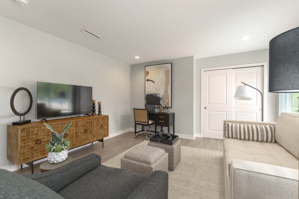 Interior image of Woodview Commons Townhomes, a luxury multifamily development located in Ann Arbor Michigan. 