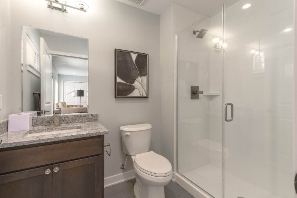 Interior image of Woodview Commons Townhomes, a luxury multifamily development located in Ann Arbor Michigan. 
