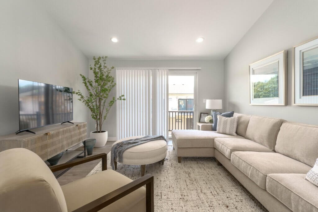 Interior image of Woodview Commons Townhomes, a luxury multifamily development located in Ann Arbor Michigan. 