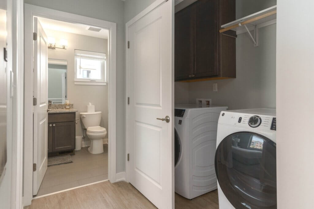 Interior image of Woodview Commons Townhomes, a luxury multifamily development located in Ann Arbor Michigan. 