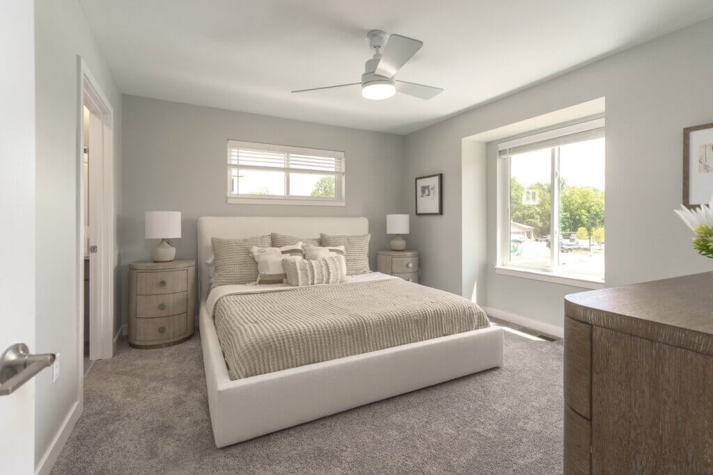 Interior image of Woodview Commons Townhomes, a luxury multifamily development located in Ann Arbor Michigan. 