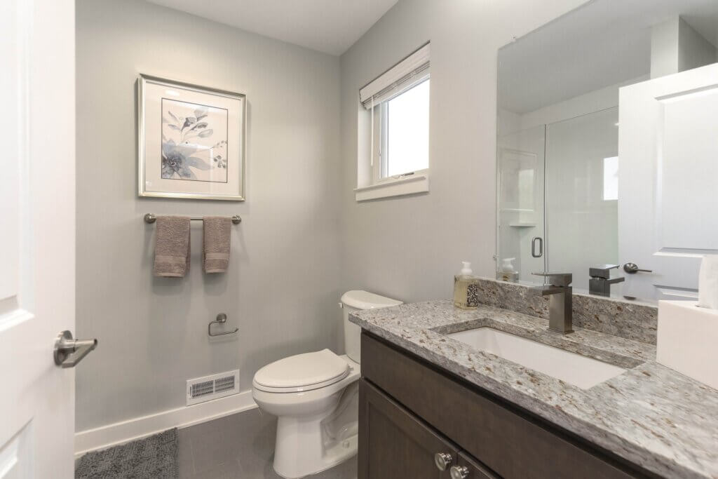 Interior image of Woodview Commons Townhomes, a luxury multifamily development located in Ann Arbor Michigan. 